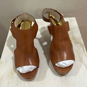 Michael Kors Wood Wedges